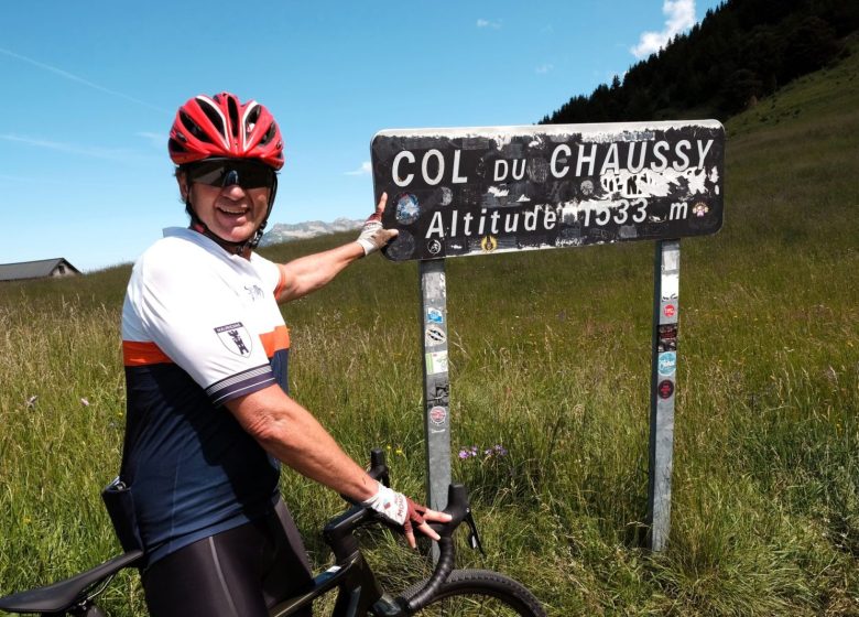 Montée  au Col du Chaussy