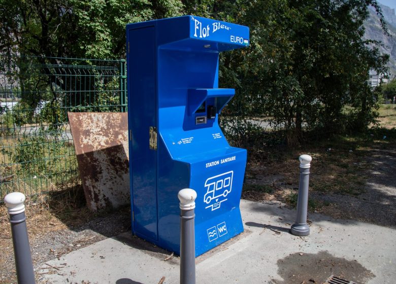 Aire de service – Camping-cars – Borne Flot Bleu