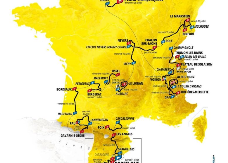 Tour de France 2026 – Passage de la 20ème étape