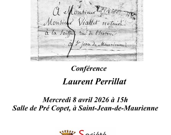 Conférence de la SHAM – Notariat en Maurienne aux XVIe-XVIIIe siècles