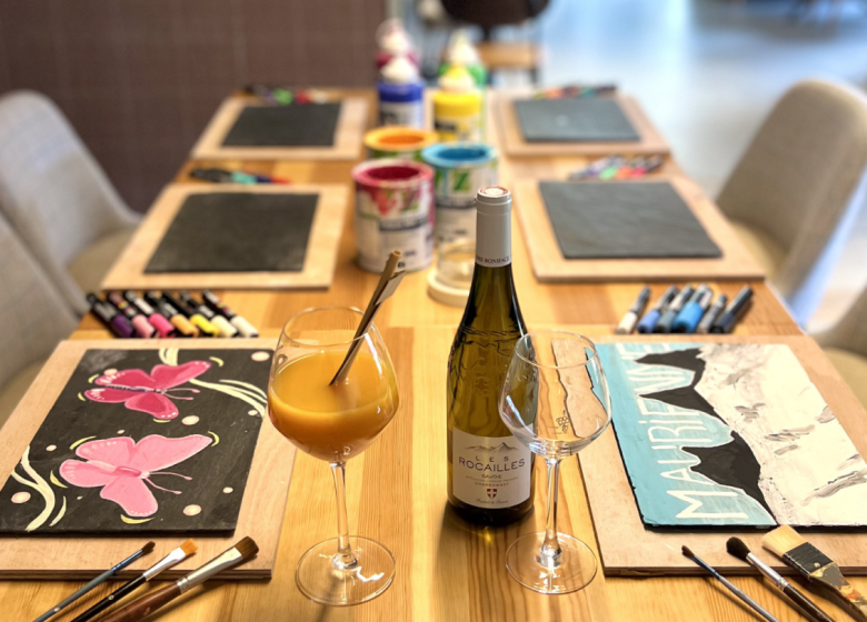 Atelier créatif – Peinture sur ardoise