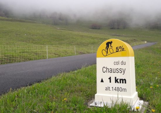 Montée cyclo du Col du Chaussy