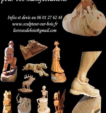 Atelier de sculpture sur bois – Les Roses de Bois