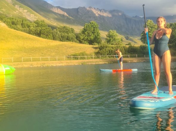 Initiation Paddle sur le plan d’eau