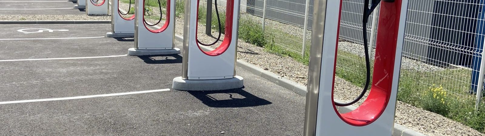 Borne de recharge Tesla