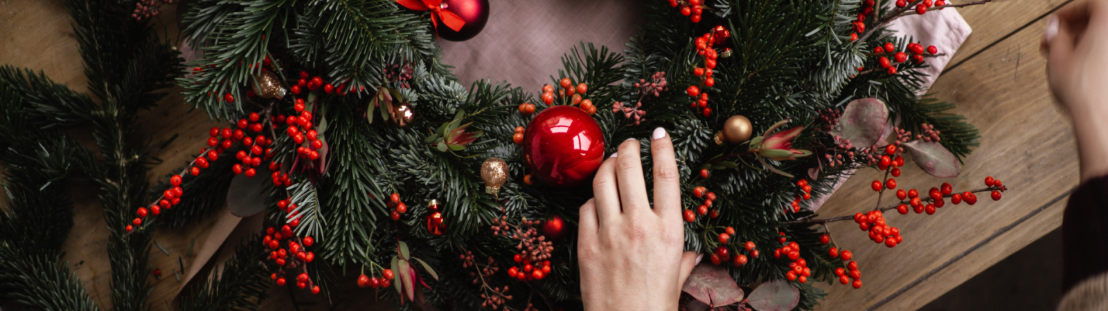 Atelier création de boules et cartes de Noël