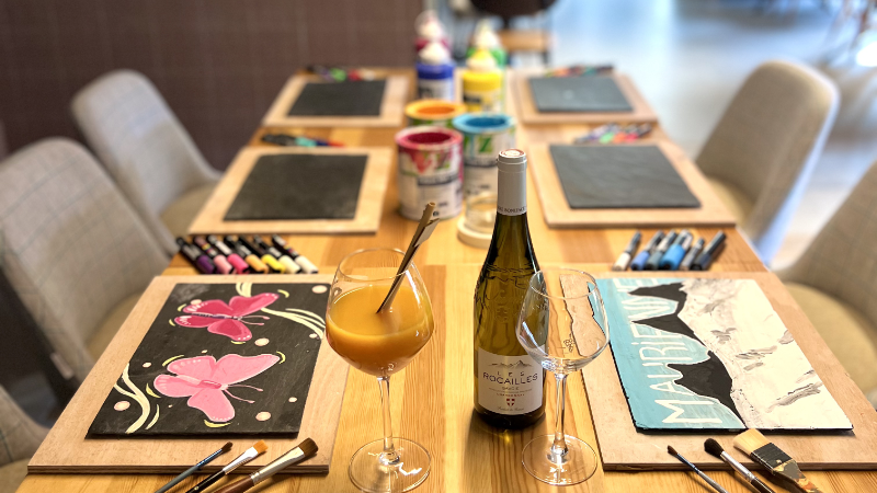 Atelier créatif – Peinture sur ardoise