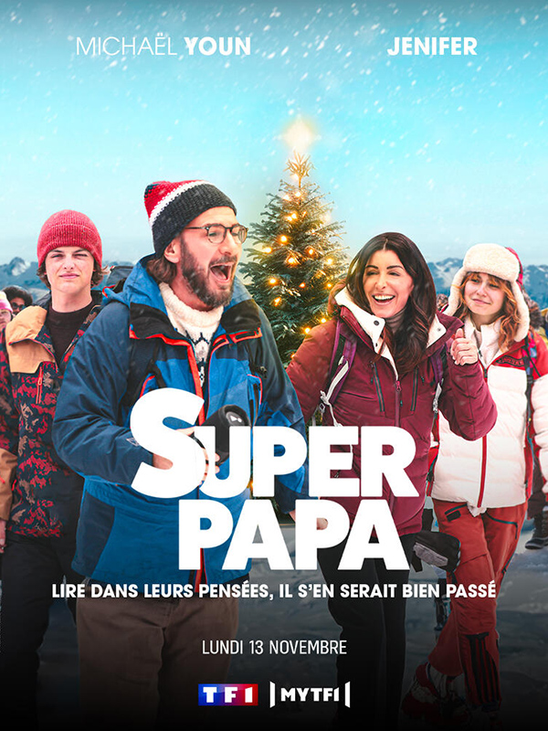 Affiche du téléfilm "Super Papa" de Sophie Boudre
