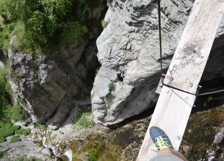 Via Ferrata de la passerelle