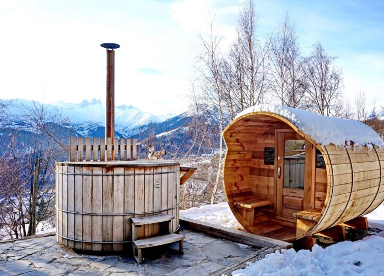 Bain norvégien au chalet de la Tuvière