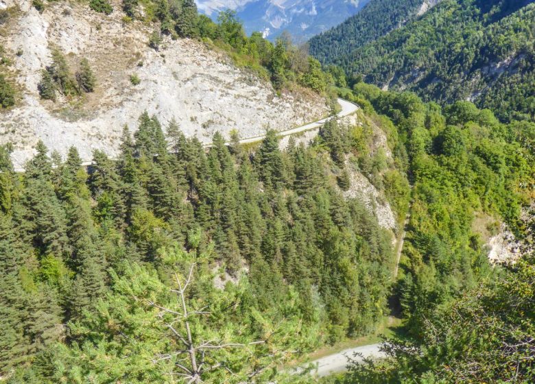 Montée de la Toussuire et du Corbier