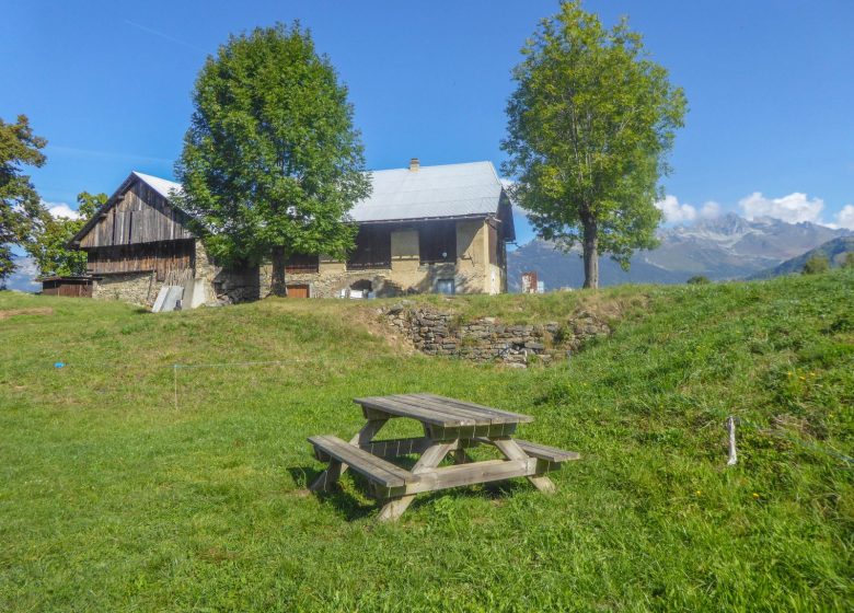 Montée  au Col du Chaussy