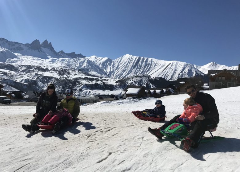 Piste de luge du Mollard