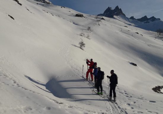Initiation ski de randonnée avec l’ESF