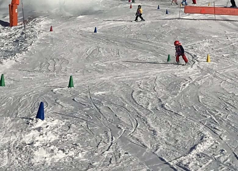 Ski alpin avec l’ESF