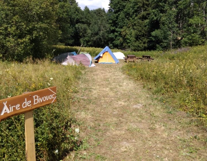 Zone de bivouac des Léchères
