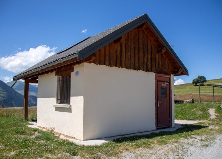 Toilettes publiques des Contamines