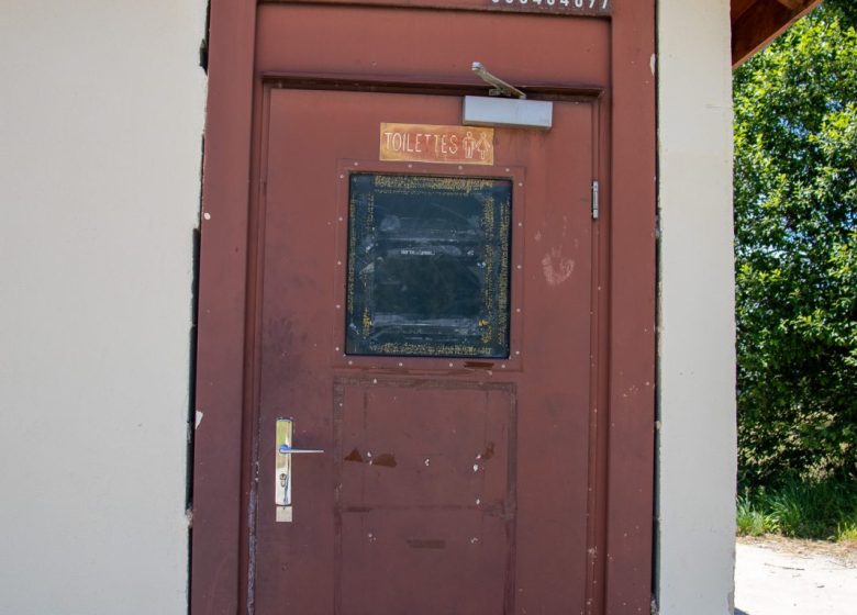 Toilettes publiques des Contamines