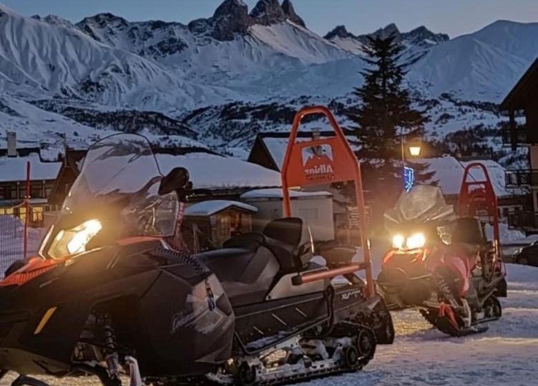 Soirée eskimo – motoneige et resto