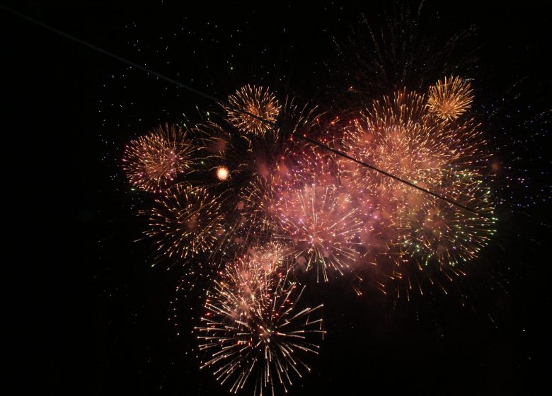 Nuit du feu pour la fête nationale