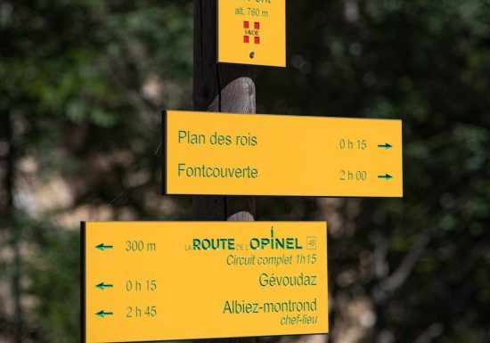 La route de l’Opinel