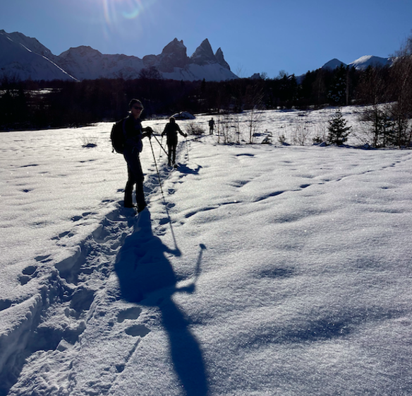 Découverte du Plateau des Aiguilles d&rsquo;Arves en raquettes