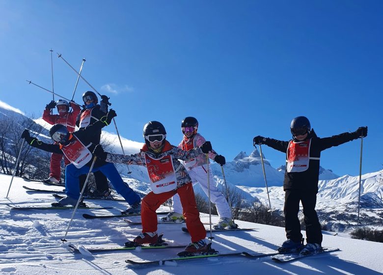 Cours de ski avec l’ESF – Team Compet’