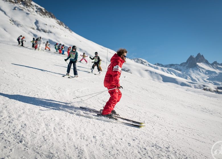 Cours de ski avec l’ESF