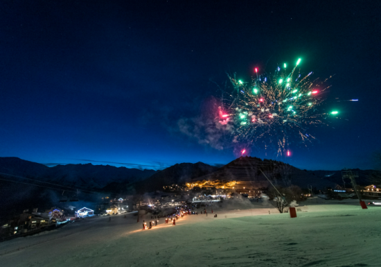 Descente aux flambeaux avec l’ESF