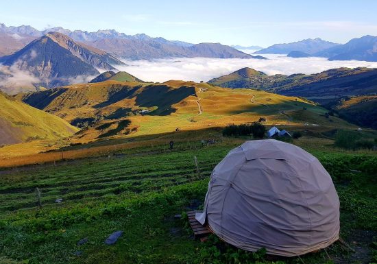 Nuit sous dôme au Chalet d’la Croë