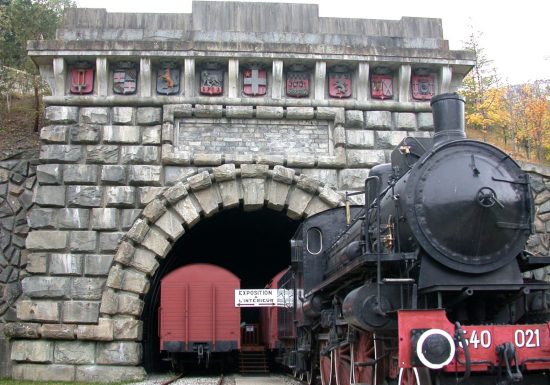 L’Entrée monumentale du Tunnel Ferroviaire du Mont-Cenis