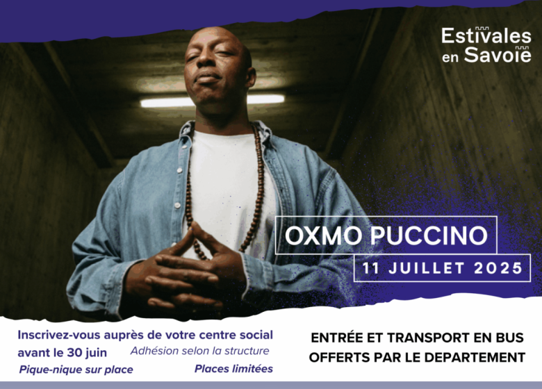 Sortie – Concert d’Oxmo Pucino à Chambéry