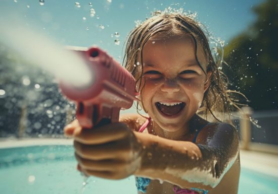 Jeux d&rsquo;enfants au Plan d&rsquo;eau