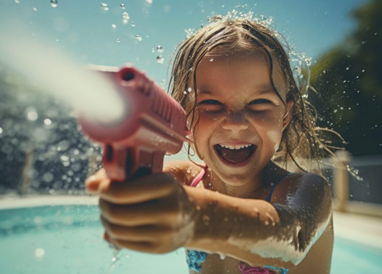 Jeux d&rsquo;enfants au Plan d&rsquo;eau