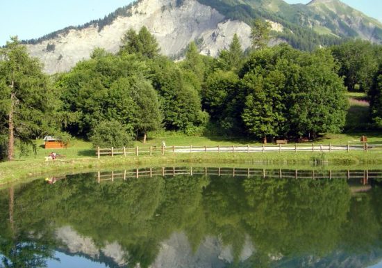 Plan d’eau et baignade d’Albiez-le-Jeune