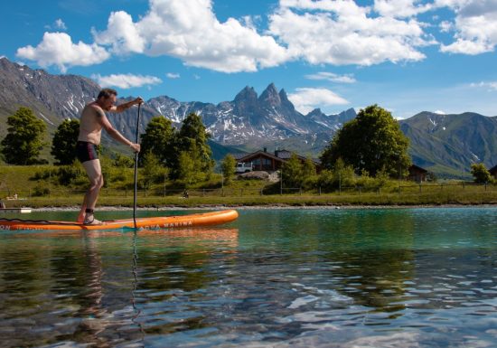 Plan d’eau et baignade du Col du Mollard