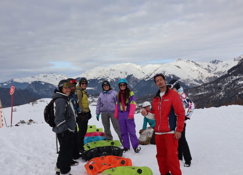 Snake Gliss avec l’ESF