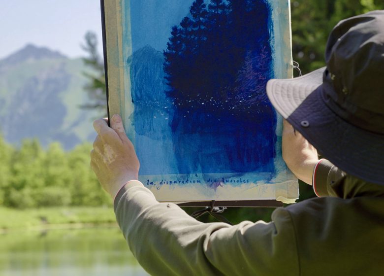 Projection « La disparition des lucioles » – Chemin des toiles