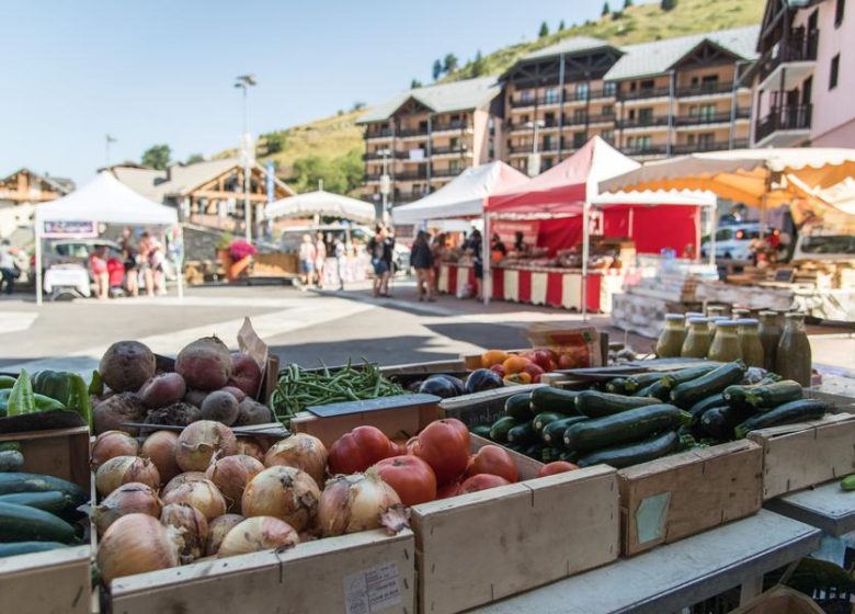 Marché  du réveillon
