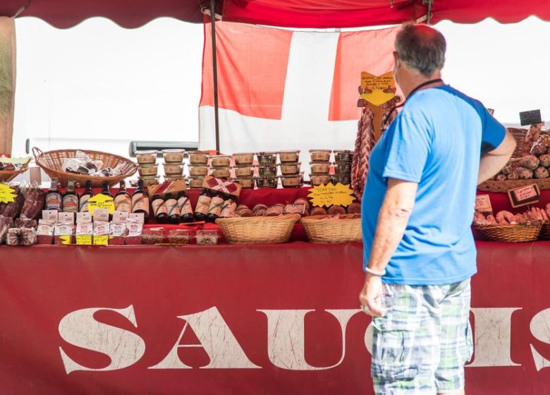 Marché  du réveillon