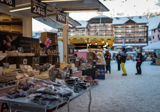 Marché  du réveillon