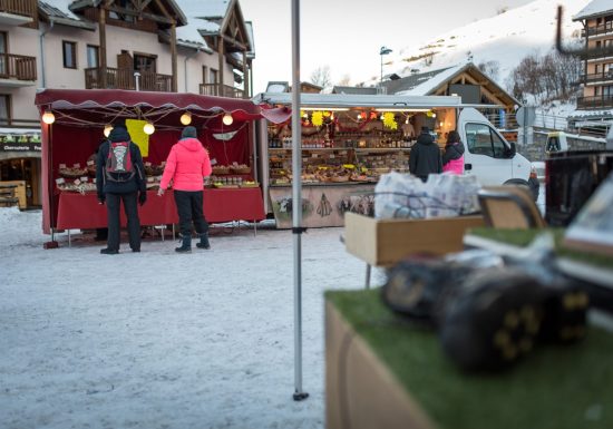 Marché  du réveillon