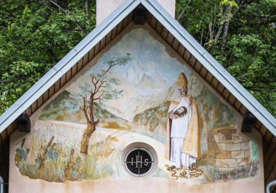 Chapelle Saint-Grat à Gevoudaz