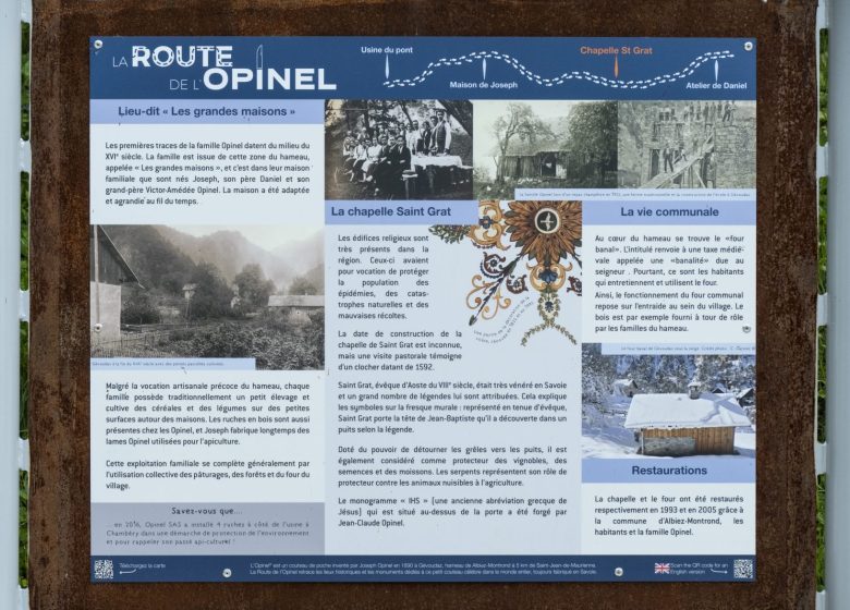 Circuit historique à Gévoudaz – La route de l’Opinel