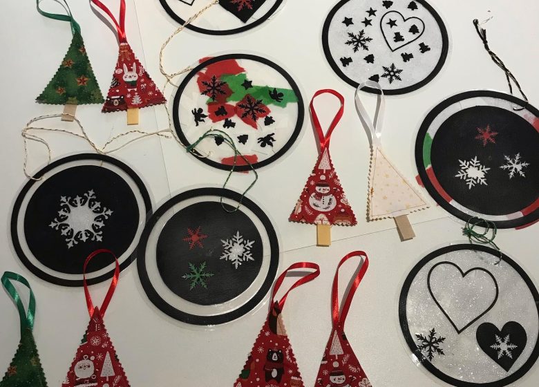 Atelier créatif enfants – Décor miniature de Noël