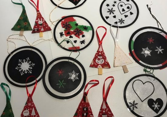 Atelier adulte – Couture à la machine, paquet cadeau : pochon sapin