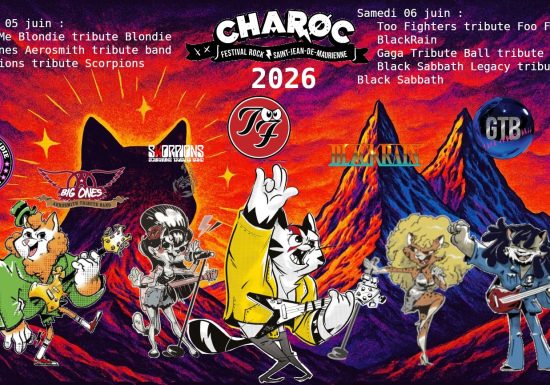 Le Charoc – Concerts Too Fighters, Blackrain, Gaga Tribute Ball, Black Sabbath Legacy