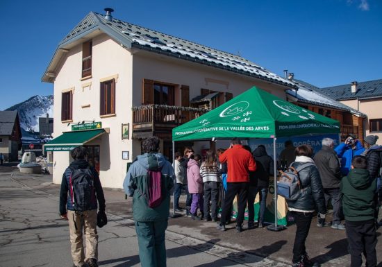 Dégustation de produits locaux