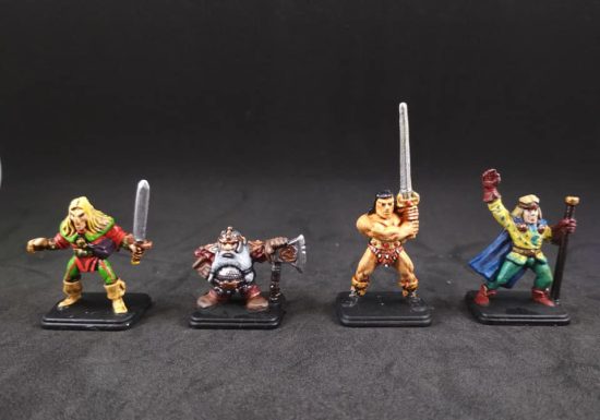 Atelier peinture sur figurines HeroQuest
