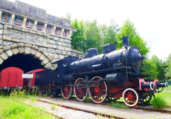 L&rsquo;Entrée monumentale du Tunnel Ferroviaire du Mont-Cenis.